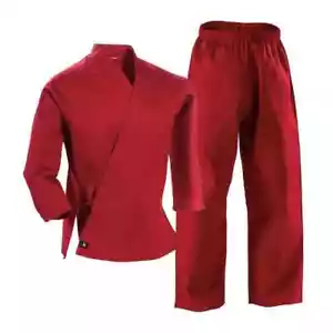 Century Red 7 Unzen mittleres Gewicht Martial Arts Uniform Gi Größe 2 - Bild 1 von 4