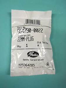 GATES G64790-0022 22MM MACHO ENCHUFE MÉTRICO *JUEGO DE 10 ENCHUFES* NUEVO EN PAQUETE - Imagen 1 de 1
