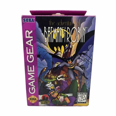 Adventures of Batman & Robin Sega Game Gear CIB VERY NICE RARE! - Image 1 of 4