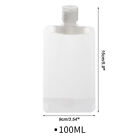 Transparent Clamshell Packaging Bag Plastic Stand Up Spout Pouch Portable Travel
