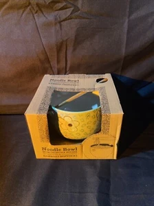 Noodle Bowl With Chopstick Holder & Bamboo Chopsticks - Picture 1 of 10