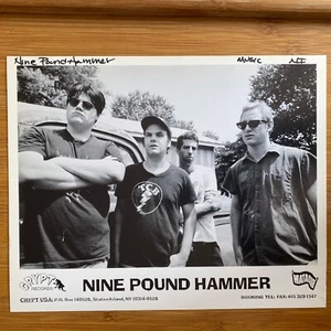 Nine Pound Hammer Press Photo 8x10”. Scott Luallen, Blaine Cartwright, Matador. - Picture 1 of 1