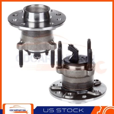 Set (2) Rear Wheel Hub Bearing Assembly For 2003-08 2009 2010 2011 Saab 9-3 9-3X - Image 1 of 4