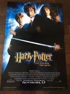 Harry Potter und die Kammer des Schreckens 2002 Original ein Blatt 27x40"  - Bild 1 von 4