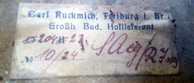 OLD GERMAN VIOLIN around 1920 - video - ANTIQUE MASTER バイオリン скрипка 小提琴 552 - Image 1 of 4