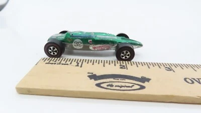 Shelby Turbine Green Redline Hot Wheels 1969 Foto 1 de 4