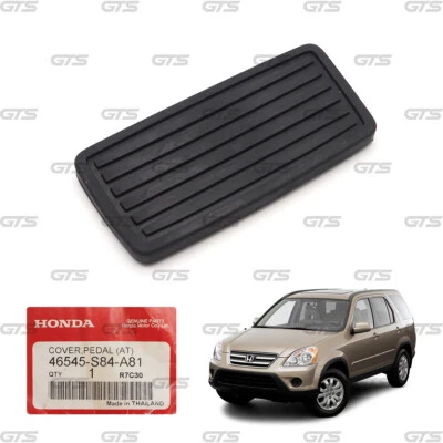 For Honda CR-V Civic 2001 - 11 Brake Cover Pedal Pad Auto 46545-S84-A81 Foto 1 de 4