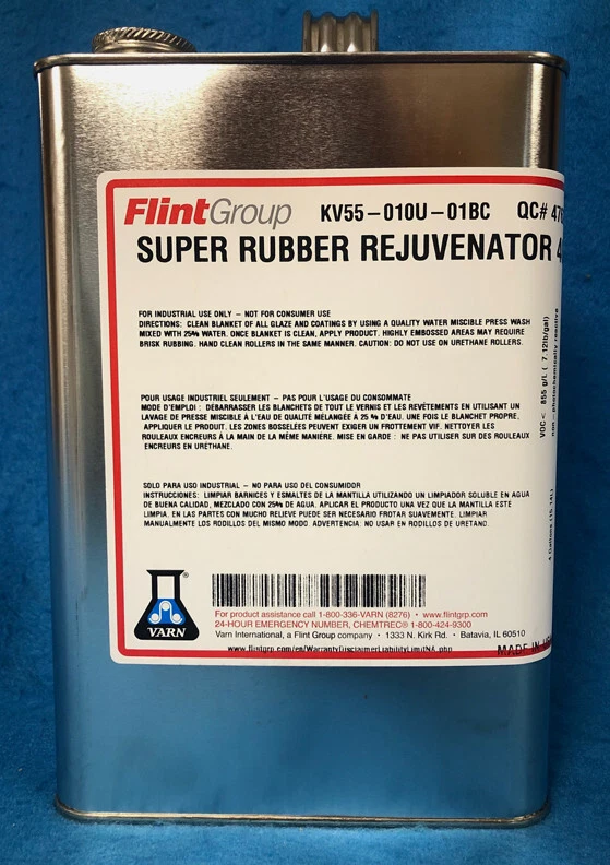 VARN SUPER RUBBER REJUVENATOR, BRING BLANKETS BACK TO LIFE 1 GALLON - Image 1 of 1