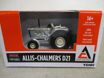Silver Chase Unit Ertl Allis Chalmers D21 Toy Tractor, 1/64 Scale NIB - Image 1 of 4