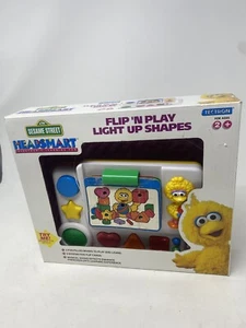 Vintage Sesame Street Headsmart Flip N Play Light Up Shapes Untested - Picture 1 of 6