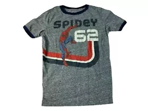 Marvel Spider-Man Spidey 62 Gray Big Boy's T-Shirt NWT - Picture 1 of 1