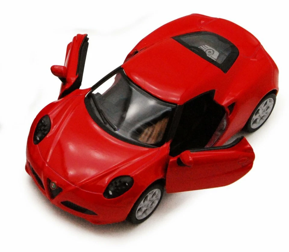 2013 Alfa Romeo 4C - Kinsmart 5366D - 1/32 scale Diecast Model Toy Car (Brand Ne - Image 1 of 1