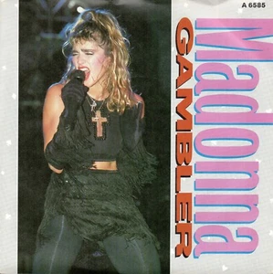 Madonna - Gambler (7" Single 1985) VG+ - Picture 1 of 4