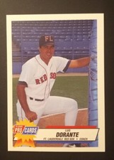 1993 FT. Lauderdale Red Sox Luis Dorante #1614 Coach 