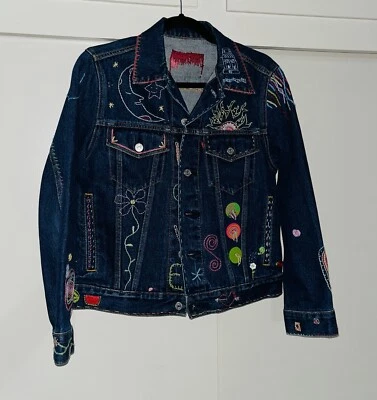 Chaqueta de mezclilla Levi’s Classic para mujer única Trucker talla M Foto 1 de 4