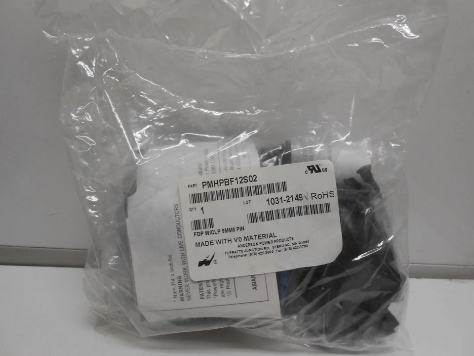 ANDERSON POWER PRODUCTS PMHPBF12S02 FDP W/CLP 95MM SOCKET - Image 1 of 2