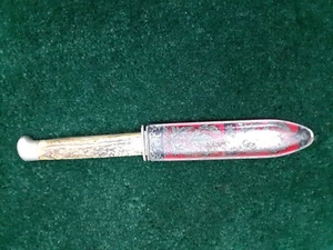 VINTAGE OTHELLO ANTON WINGER JR Solingen Germany Hunting Knife Spear Stag Grip - Picture 1 of 9