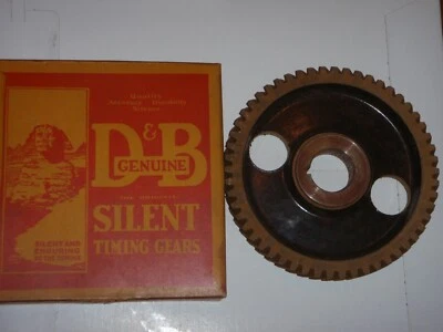 HECHO EN EE. UU. Engranaje de leva de distribución de fibra 1933-1936 Chevrolet Master 207 6 cilindros CHEVY Foto 1 de 3