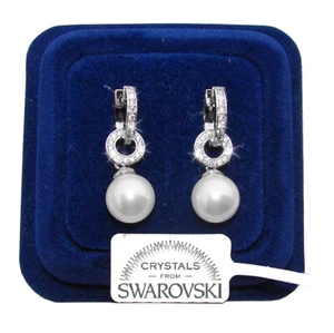 Blumen Damen Ohrringe pl. 18K Gelbgold mit Zirkonia Kristallen S69 - Bild 1 von 4