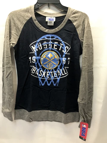 NBA Denver Nuggets Womens Lightweight Pullover Raglan Choose your size Cover