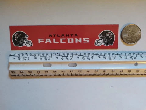 NFL Atlanta Falcons Team  Magnet Put On Refrigerator Or Any Metal Surface Cover