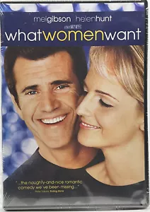 What Women Want (2000) DVD Shrink Wrapped, Mel Gibson, Helen Hunt, Widescreen - Picture 1 of 3