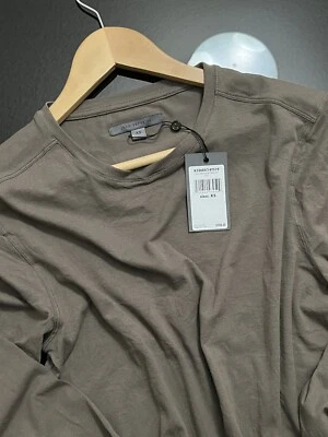 John Varvatos коллекции - "Artisan стирка ворота с длинным рукавом футболка" - $198 новый с Ярлыками - Изображение 1 из 4