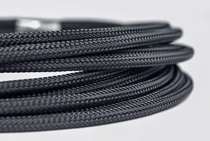 5 meters Shakmods Round 4 mm High Density Black Braided Expandable Sleeving UK - Picture 1 of 1