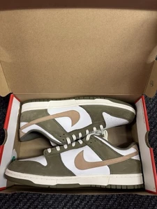Nike Dunk Low Retro Premium Mediano Oliva Cáñamo Blanco FQ8250-200 Hombres Talla 15 - Imagen 1 de 9
