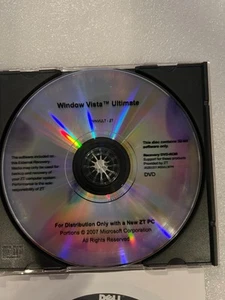 Microsoft Windows Vista Ultimate 32Bit DVD - Picture 1 of 1