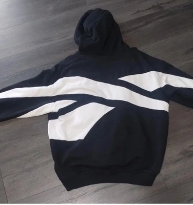 Reebok Set Proud Sudadera con Capucha Negro/Blanco.XL... Proud Jogger Pantalones Negros Grandes Foto 1 de 4