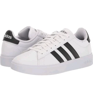 Adidas Grand Court Tennis GW6511 Kinder # 5,5 weiß/schwarz 100 % authentisch brandneu - Bild 1 von 8