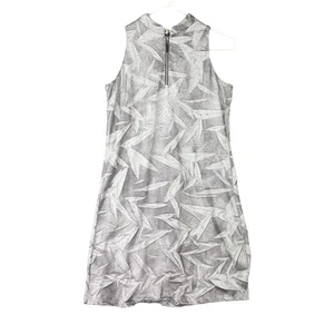 Jamie Sadock Sleeveless Collar Golf Sport Athletic Dress Womens S Gray Texured - Picture 1 of 11