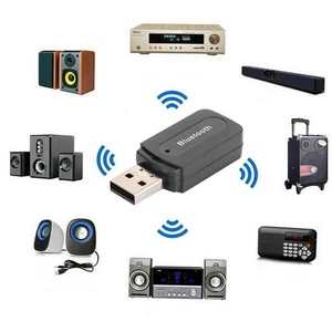 ´2Pcs USB Receiver Adapter For 4.0 Stereo AUX Output Support - Picture 1 of 8