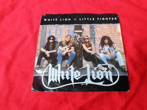 WHITE LION-LITTLE FIGHTER-LET'S GO CRAZY-7"SINGLE-VINYL-PS-+ FREE BONUS PS-VG++ - Picture 1 of 6