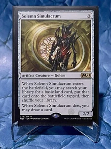 MTG Solmn Simulacrum Core Set 2021 239/274 regolare raro come nuovo - Foto 1 di 2