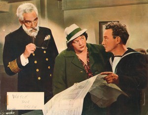 WATCH YOUR STERN - HATTIE JACQUES / NOEL PURCELL - RARE ORIGINAL UK LOBBY CARD