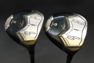 Set of 2 TSURUYA AXEL Dual Impact Z HM 15° 3 & 19° 5 Woods Stiff Graphite - Picture 1 of 5