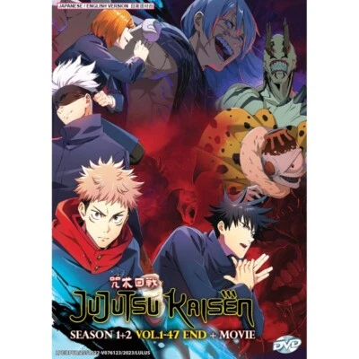 Jujutsu Kaisen Season 1+2 Anime DVD Vol 1-47 End - Image 1 of 3