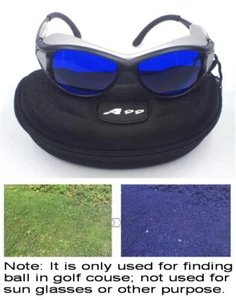 Great Gift A99 Golf E-2 Ball Finder Glasses Silver Frame to Find Finding Balls - Picture 1 of 6
