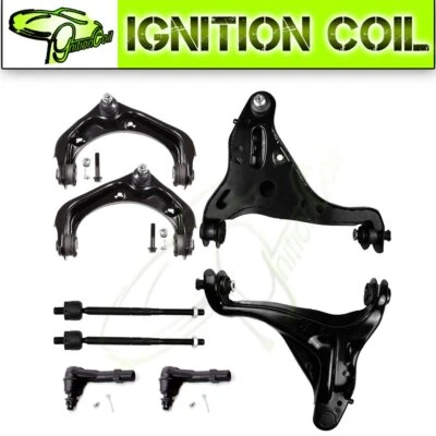 Kit de brazos de control inferiores superiores delanteros para Ford Explorer 2006-2010 2x2 4x4 8 piezas Foto 1 de 4