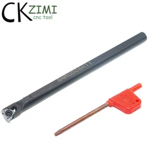 1×SNR 0008K11 CNC Internal Threading Turning Tool Holder + 1Pcs 11IR AG60 Insert - Picture 1 of 8