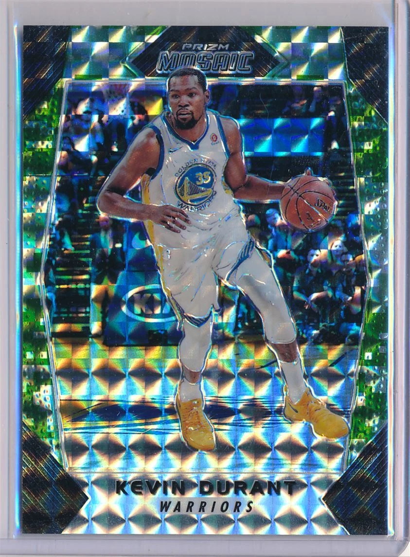 2017-18 Panini Prizm Mosaic Camo Prizm Kevin Durant /25