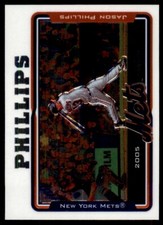 2005 Topps Chrome Jason Phillips . New York Mets #190