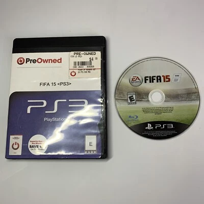 PS3 FIFA 15 (Sony PlayStation 3, 2014) DISC ONLY - Generic Case & Artwork -CLEAN - Image 1 of 4