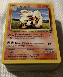 Pokemon Complete Unc/Com Base Set 2 Set 89 Cards NM/M - Picture 1 of 2