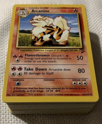 Pokemon Complete Unc/Com Base Set 2 Set 89 Cards NM/M - Image 1 of 2