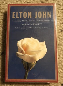 ELTON JOHN Candle in the Wind Cassette Single - DIANA Princess of Wales 1997 NEW - Picture 1 of 6