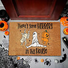 Rectangular Home Decor Horrors Funny Halloween Cute Door Mat Non Slip Spooky