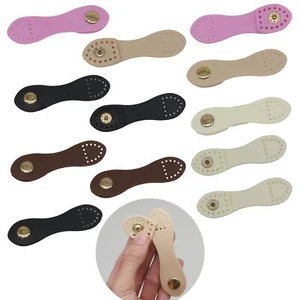 12PCS Leather Snap Buckles Button Closure Snaps Fabric Sew on Purse Hardware - Picture 1 of 2